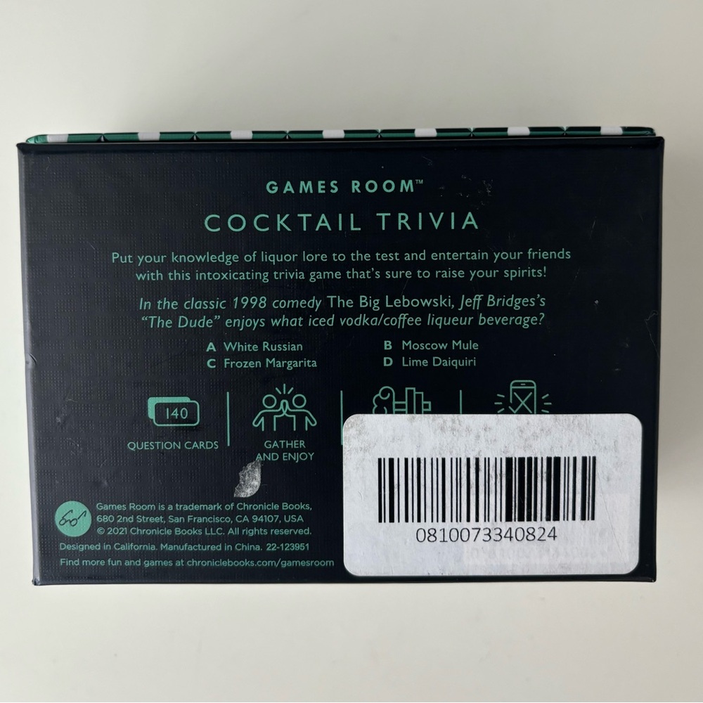 Games Room: Cocktail Trivia - Picture 4 of 5